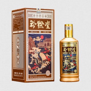 黔國(guó)酒業(yè)珍黔堂-忠肝堂醬香型白酒53%vol 黔國(guó)酒業(yè)珍黔堂-忠肝堂醬香型白酒53%vol